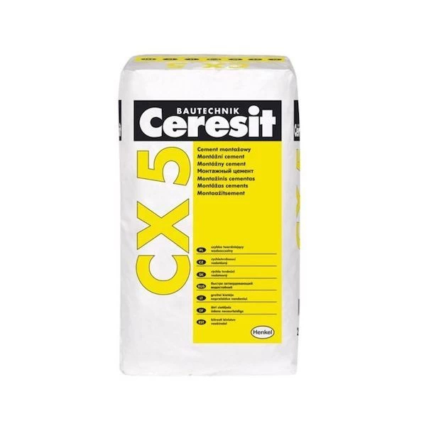 Монтажная и водоостанавливающая смесь CERESIT CX5  2кг