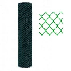 Сетка пластиковая 1,5м (50х50)мм хаки темно-зел (облегч.)