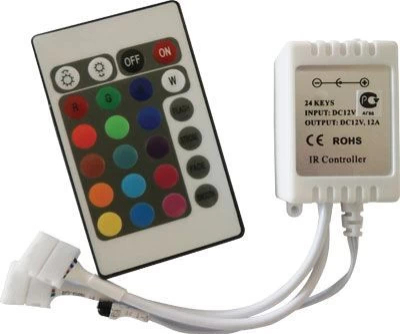 Контроллер Ecola 12V 144W 12A RGB c ИК пультом CRS144ESB