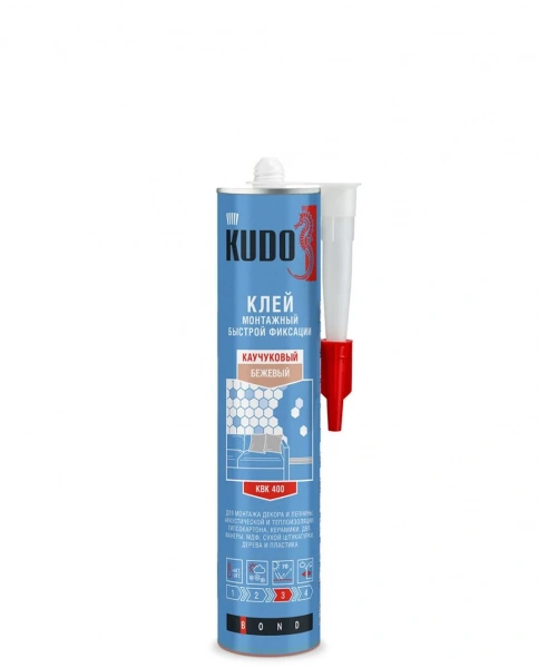 Клей жидкие гвозди KUDO быстрой фиксации 300 мл KBK-400