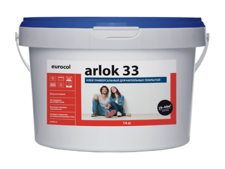 Клей для напольных покрытий Arlok 33 4кг (универсал)  купить в каталоге интернет магазина СМИТ с доставкой по Улан-Удэ