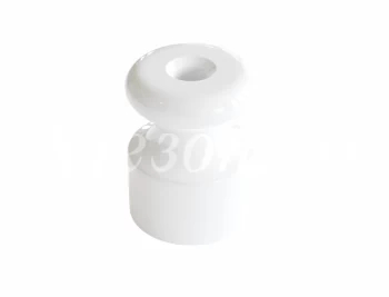 Изолятор пластиковый РЕТРО для наружного монтажа витой проводки белый (GE30025-01)