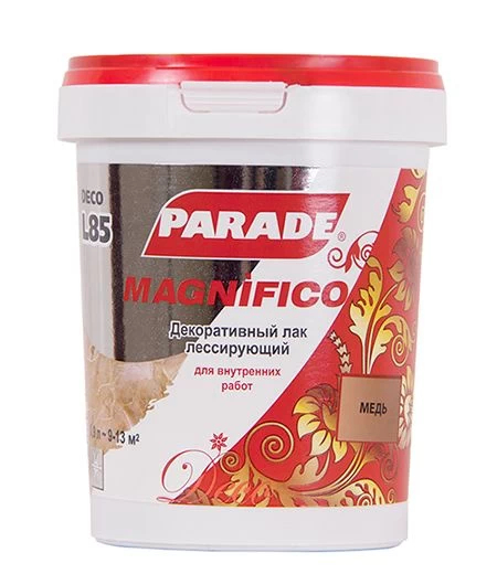 Декоративный лак PARADE L85 "перламутр" хамелеон 0,9л