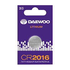 Элемент питания Daewoo CR2016 Lithium BL-1