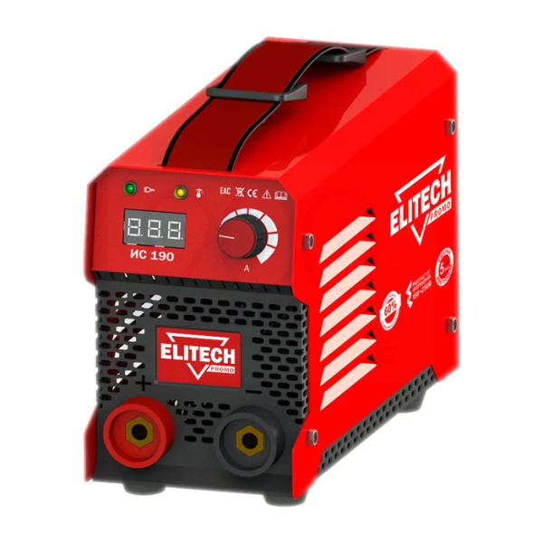 Сварочный аппарат ELITECH ИС 210 (4,4 кВт, 20-210 А, d электрода 1,6-5мм)