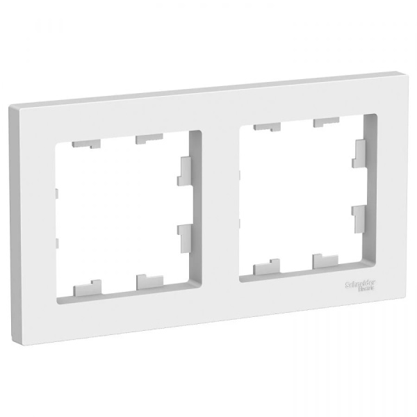 Рамка 2-ая (универс) белый AtlasDesign ATN000102 (30/180)