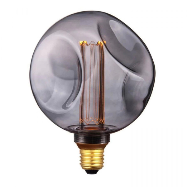 Лампа светодиодная HIPER LED-2241 VEIN СG125L 4,5W 150Lm E27 2000K Smoky 3-STEP dimmable 