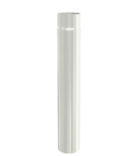 Труба водосточная D90х3000 GS lite (ПЭ-01-9003-0.5) белый