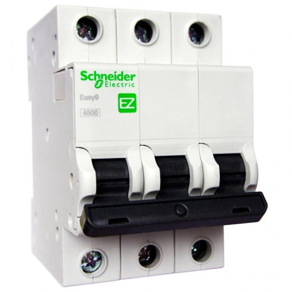 Выключатель-автомат ВА 6А С 3 п.4,5кА EASY9 Schneider Electric  